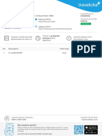 E-Ticket: Departure Flight