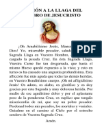 Oración A La Llaga Del Hombro de Jesucristo