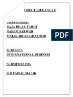 Product Life Cycle Theory