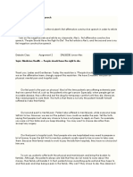 First Negative Constructive Speech Description:: Physical, Mental Pain and Hospital Costs