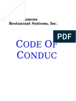 Code of Conduct