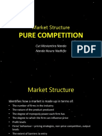 Microeconomic Pure Competition Market