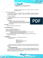 Semi - Detailed Lesson Plan in Mathematics 10 I. Objectives