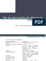 Test de Apercepción de Diferencias