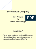 Boston Beer Company: Case Analysis by Asish K Bhattacharyya