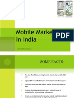 Mobile Marketing in India