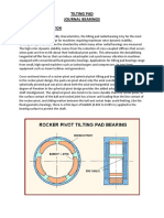 Tilting Pad Journal Bearings: Principles of Operation