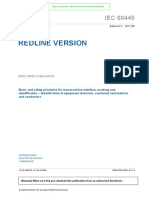 IEC 60445-2017-Basic and Safety Principles For Man-Machine Interface, Marking and Identification - Identification of Equipment Terminals, Conductor Terminations and Conductors