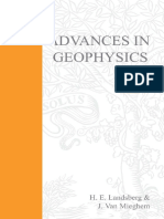 Advances in Geophisycs, H. E. Landsberg, 1974