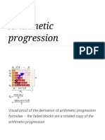 Arithmetic Progression - Wikipedia PDF