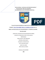 Plan de Mantenimiento Preventivo Basado en El Tiempo Tractor Sobre Oruga Caterpillar D5B de La Dirección Regional de Transportes y Comunicaciones Huaraz2018