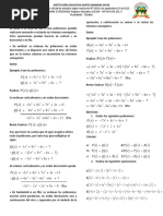 SUMA Y RESTA DE POLINOMIOS Guia PDF