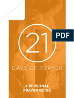 21 Days of Prayer A Personal Prayer Guide