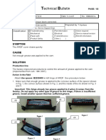 Ricoh DF 3010 Service Bulletin