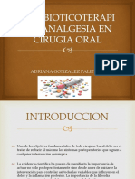 Antibioticoterapia y Analgesia en Cirugia Oral