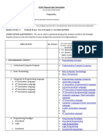 Cs101 Program Logic Formulation 1