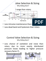 Control Valve Selection & Sizing