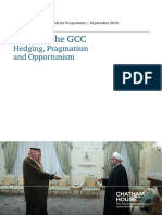 Iran and The GCC: Hedging, Pragmatism and Opportunism