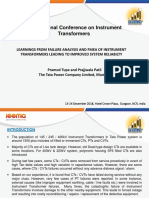 Failures of Instrument Transformers