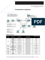 Lab 7.5.3: Troubleshooting Wireless Configuration: Topology Diagram