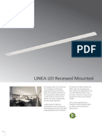 LINEA LED Recessed Mounted: Eae Lighting