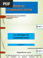 Cours Strategie de Communication Ensup Gpe Ad l3