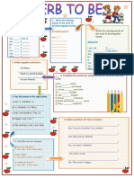 Verb To Be Present Worksheet