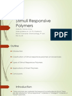 Stimuli Responsive Polymers