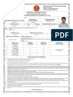 CHSL Admit Card Henil Patel