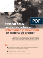 Dialnet ProgramaEuropeoDeActuacionInformacionYPrevencionEn 3784667 PDF