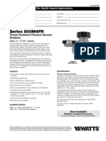 Series 800M4FR Specification Sheet