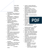 Hydraulics and Geotech Terms