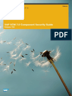 SAP Supply Chain Management 70 Security GuideE