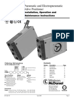 Type 2000 Valve Positioner