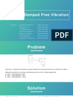 Viscous Damped Free Vibration