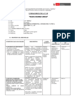 Unidad Didactica DESARROLLO PERSONAL CIUDADANIA Y CIVICA