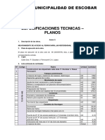 Especificaciones Tecnicas Planos 1391869260079