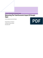 Google Apps Total Economic Impact Study by Forrester