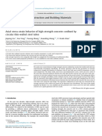 Axial Stress-Strain Behavior of High-Strength Concrete Confined by Circular Thin-Walled Steel Tubes, 2018 (Jiepeng Liu)