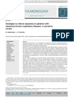 Strategies To Relieve Dyspnoea in Patients With Advanced Chronic Respiratory Diseases. A Narrative Review