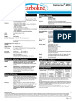 Carbozinc 8705: Selection & Specification Data Mixing & Thinning