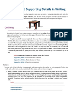 Main Idea and Supporting Detaisl RWC - Chapter4