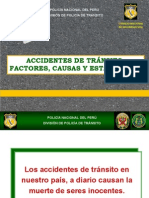 Accidentes de Tránsito Causas y Estadísticas