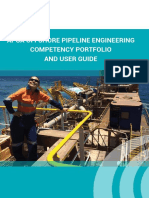 APGA Offshore Pipeline Engineering Competency Portfolio and User Guide