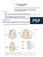 Medical-Surgical Nursing: Perioperative Overview