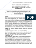 Framework For Civil Engineering Research Addressing Safety and Sustainability Through Disaster Risk Reduction PDF