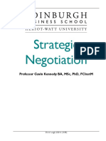 Strategic Negotiation Course Taster