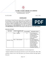 The Travancore-Cochin Chemicals Limited: Page 1 of 3