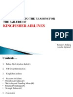 Kingfisher Airlines: A Research Into The Reasons For The Failure of