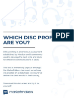 Which Disc Profile Are You